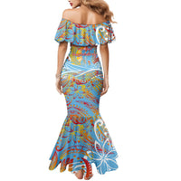 Father's Day Fiji Mermaid Dress Special Dad Polynesia Paradise DT02 - Polynesian Pride
