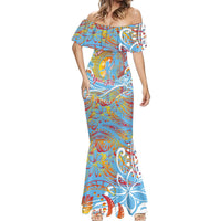 Father's Day Fiji Mermaid Dress Special Dad Polynesia Paradise DT02 - Polynesian Pride