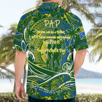 Father's Day Solomon Islands Hawaiian Shirt Special Dad Polynesia Paradise DT02 - Polynesian Pride