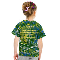 Father's Day Solomon Islands Kid T Shirt Special Dad Polynesia Paradise