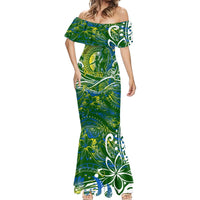 Father's Day Solomon Islands Mermaid Dress Special Dad Polynesia Paradise DT02 - Polynesian Pride