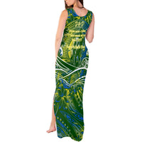 Father's Day Solomon Islands Tank Maxi Dress Special Dad Polynesia Paradise DT02 - Polynesian Pride