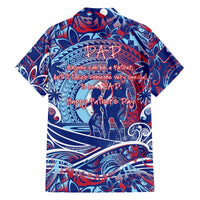 Father's Day Guam Family Matching Puletasi and Hawaiian Shirt Special Dad Polynesia Paradise