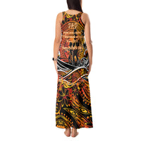 Father's Day Marquesas Islands Tank Maxi Dress Special Dad Polynesia Paradise DT02 - Polynesian Pride