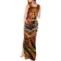 Father's Day Marquesas Islands Tank Maxi Dress Special Dad Polynesia Paradise DT02 - Polynesian Pride
