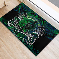 Father's Day New Zealand Rubber Doormat Special Dad Polynesia Paradise DT02 - Polynesian Pride