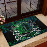 Father's Day New Zealand Rubber Doormat Special Dad Polynesia Paradise DT02 - Polynesian Pride