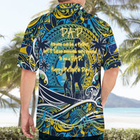 Father's Day Tokelau Hawaiian Shirt Special Dad Polynesia Paradise DT02 - Polynesian Pride
