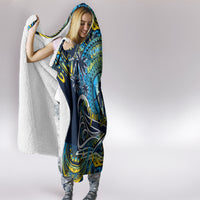 Father's Day Tokelau Hooded Blanket Special Dad Polynesia Paradise DT02 - Polynesian Pride