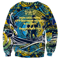 Father's Day Tokelau Sweatshirt Special Dad Polynesia Paradise DT02 - Polynesian Pride