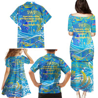 Father's Day Tuvalu Family Matching Puletasi and Hawaiian Shirt Special Dad Polynesia Paradise DT02 - Polynesian Pride