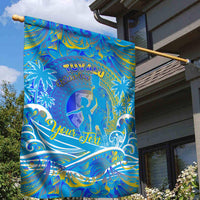 Father's Day Tuvalu Garden Flag Special Dad Polynesia Paradise DT02 - Polynesian Pride
