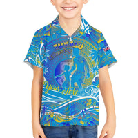 Father's Day Tuvalu Hawaiian Shirt Special Dad Polynesia Paradise DT02 - Polynesian Pride