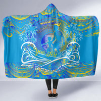 Father's Day Tuvalu Hooded Blanket Special Dad Polynesia Paradise DT02 - Polynesian Pride