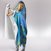Father's Day Tuvalu Hooded Blanket Special Dad Polynesia Paradise DT02 - Polynesian Pride