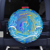 Father's Day Tuvalu Spare Tire Cover Special Dad Polynesia Paradise DT02 - Polynesian Pride