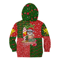 Hawaii Christmas Kid Hoodie Mele Kalikimaka Kanaka Maoli DT02 - Polynesian Pride
