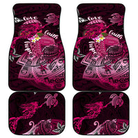 Breast Cancer Mermaid Polynesia Car Mats Faith Hope Love DT02 - Polynesian Pride