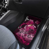 Breast Cancer Mermaid Polynesia Car Mats Faith Hope Love DT02 - Polynesian Pride