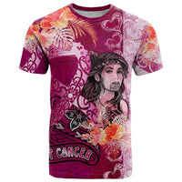 Breast Cancer New Zealand T Shirt Maori Aotearoa Girl Pink Out