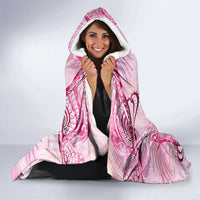Breast Cancer Polynesian Hooded Blanket I Can Do All Things Through Christ DT02 - Polynesian Pride