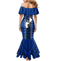 Guam Chamorro Warrior Mermaid Dress Traditional Tribal Patterns DT02 - Polynesian Pride