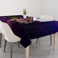 Wallis and Futuna Tablecloth Whale Hibiscus Polynesian