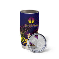 New Caledonia Tumbler Cup Whale Hibiscus Polynesian