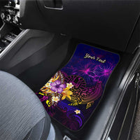 Tahiti French Polynesia Car Mats Whale Hibiscus Polynesian DT02 - Polynesian Pride