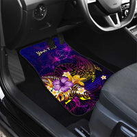 Tahiti French Polynesia Car Mats Whale Hibiscus Polynesian DT02 - Polynesian Pride