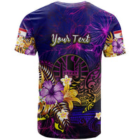 Tahiti French Polynesia T Shirt Whale Hibiscus Polynesian