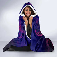 Cook Islands Hooded Blanket Whale Hibiscus Polynesian DT02 - Polynesian Pride