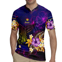 Nauru Rugby Jersey Whale Hibiscus Polynesian