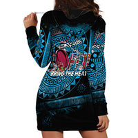Fiji Rugby Hoodie Dress Bring The Heat DT02 - Polynesian Pride