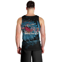 Fiji Rugby Men Tank Top Bring The Heat DT02 - Polynesian Pride