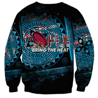 Fiji Rugby Sweatshirt Bring The Heat DT02 - Polynesian Pride
