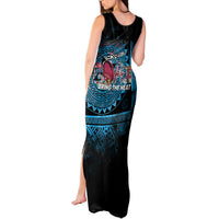 Fiji Rugby Tank Maxi Dress Bring The Heat DT02 - Polynesian Pride