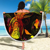 Wallis and Futuna Beach Blanket Octopus Plumeria Polynesian Tattoo