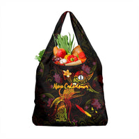 New Caledonia Grocery Bag Octopus Plumeria Polynesian Tattoo