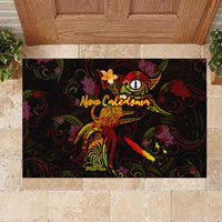 New Caledonia Rubber Doormat Octopus Plumeria Polynesian Tattoo