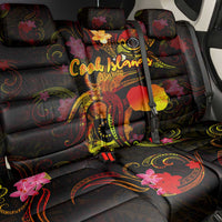 Cook Islands Back Car Seat Cover Octopus Plumeria Polynesian Tattoo
