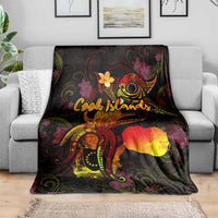 Cook Islands Blanket Octopus Plumeria Polynesian Tattoo DT02 - Polynesian Pride