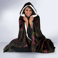 Cook Islands Hooded Blanket Octopus Plumeria Polynesian Tattoo DT02 - Polynesian Pride