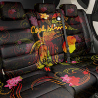 Nauru Back Car Seat Cover Octopus Plumeria Polynesian Tattoo