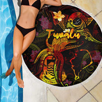 Tuvalu Beach Blanket Octopus Plumeria Polynesian Tattoo DT02 - Polynesian Pride