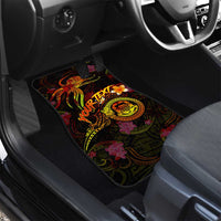 Tuvalu Car Mats Octopus Plumeria Polynesian Tattoo DT02 - Polynesian Pride