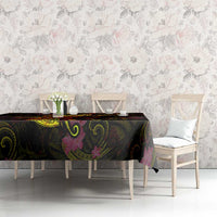Tuvalu Tablecloth Octopus Plumeria Polynesian Tattoo DT02 - Polynesian Pride