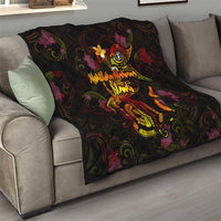 Northern Mariana Islands Quilt Octopus Plumeria Polynesian Tattoo