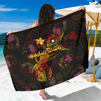 Marshall Islands Sarong Octopus Plumeria Polynesian Tattoo