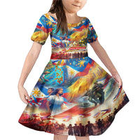 Custom The Philippines 126th Independence Anniversary Family Matching Mermaid Dress and Hawaiian Shirt Art Style